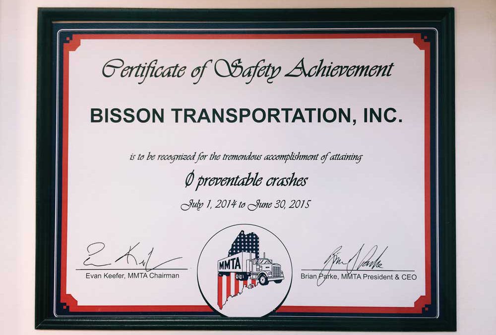 Maine Motor Transport Association Certification