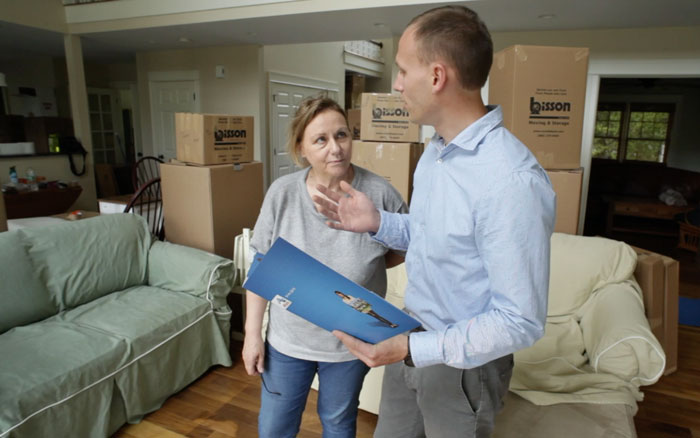 In-home consultation for residential moving